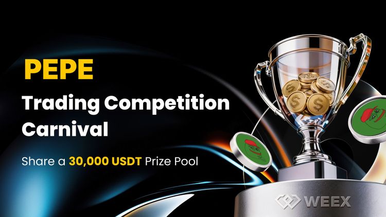 PEPE Spot Contest on WEEX: Climb the PEPE leaderboard & share 30,000 USDT